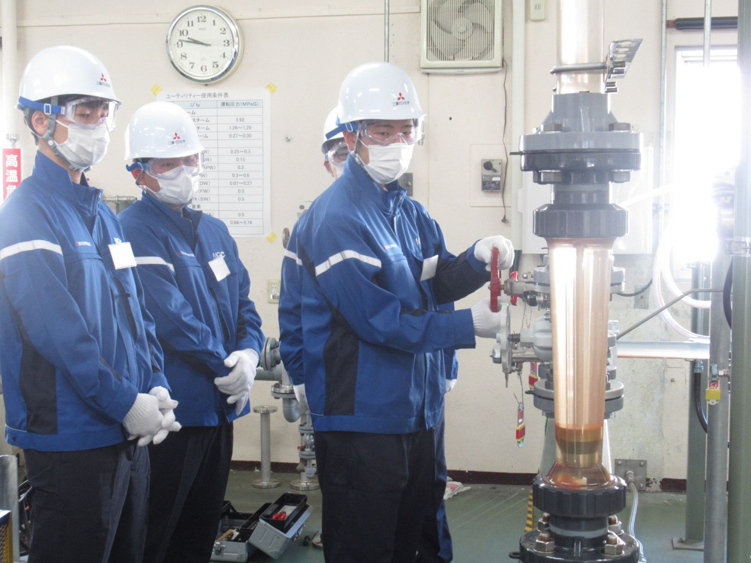 写真:保全道場(新潟工場)